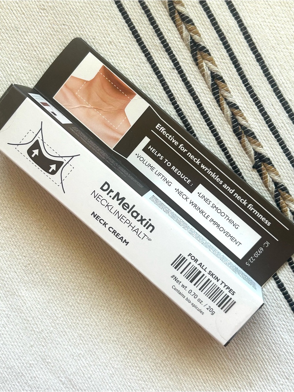 Dr. Melaxin Necklinephalt NP Neck Cream 20g New Sealed EXP 2028 K-Beauty